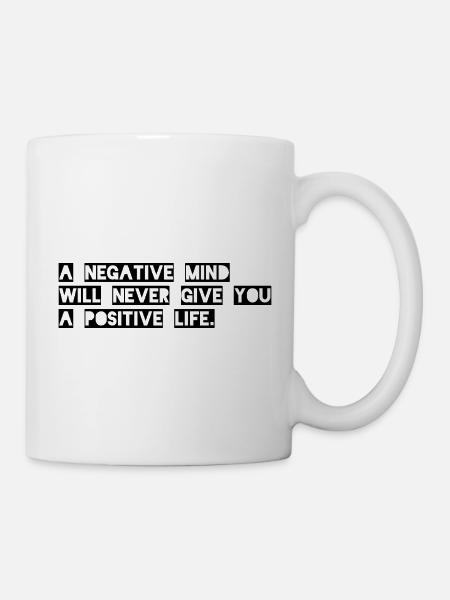 Motivierender Spruch - Tasse - Weiß
