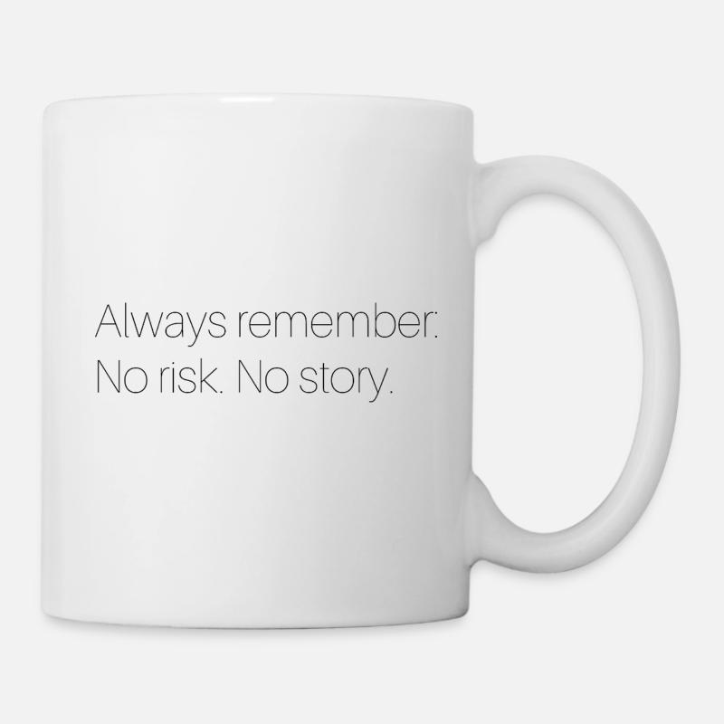 Motivierender Spruch  - Tasse - Weiß