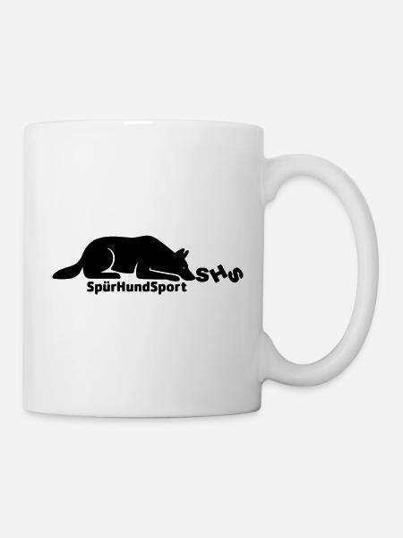 Logo SHS noir - Mug blanc - blanc