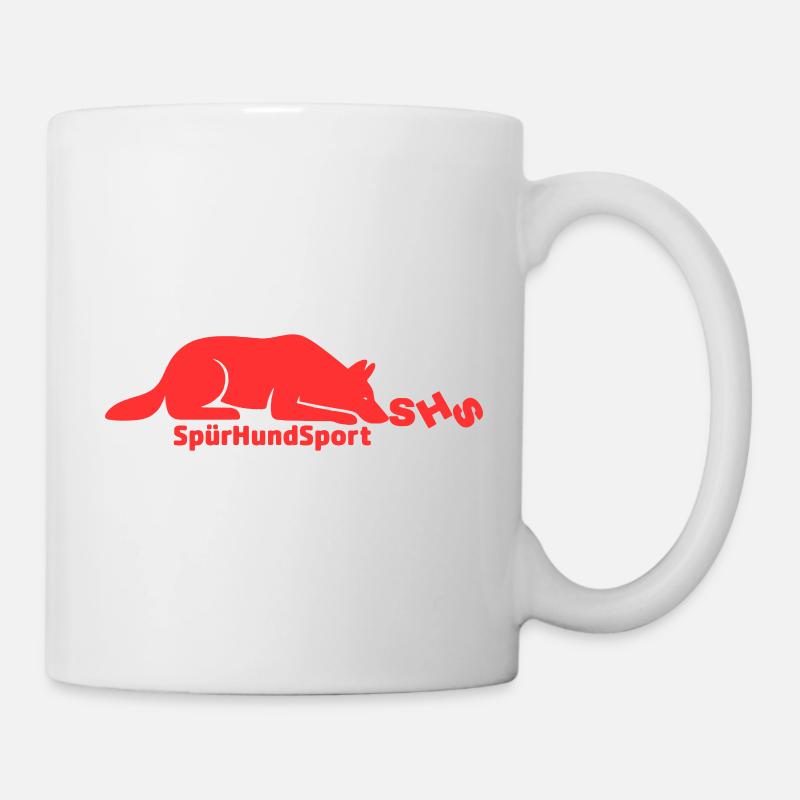 SHS logo red - Mug - white