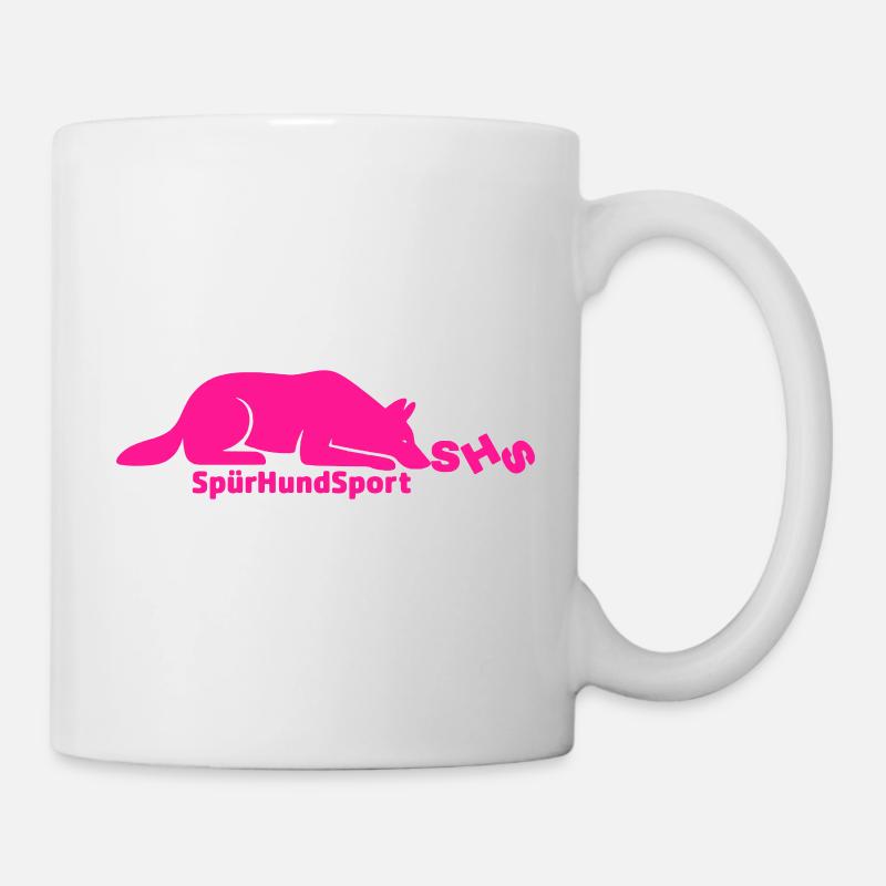 SHS logo pink - Mug - white