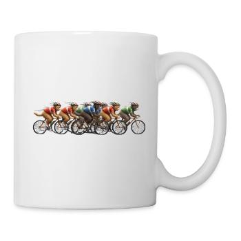 Vélo de route Vélo Vélo Sport Vélo VTT - Mug blanc - blanc - Droite