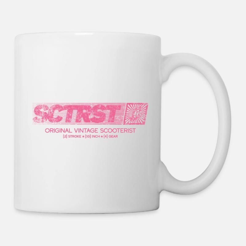 Original Vintage Scooterist - Mug - white