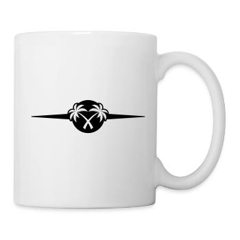 Palm Trees Beach Icon - Mug - white - Right