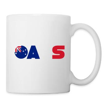 Australien - Tasse - Weiß - Rechts