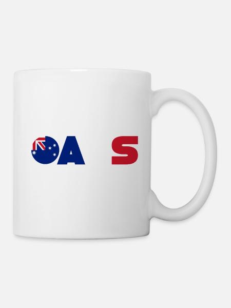 Australien - Tasse - Weiß