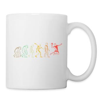 Handball Liebhaber Handball Sport Spieler Handball - Tasse - Weiß - Rechts