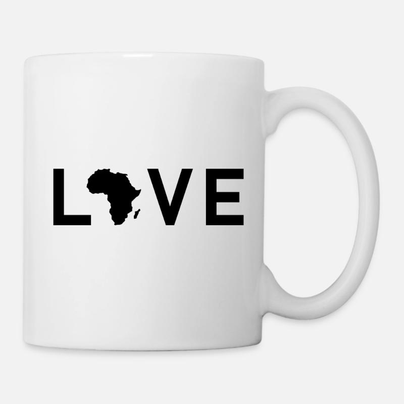 Love Africa - Mug blanc - blanc