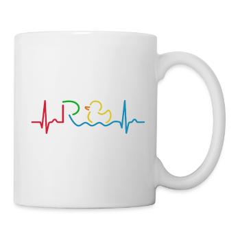 Enfin, pension - retraite - retraite - Mug blanc - blanc - Droite