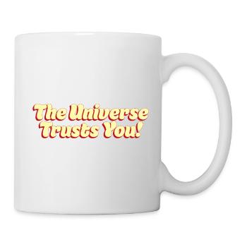 L’univers te fait confiance - Mug blanc - blanc - Droite