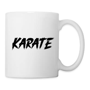 karate - Tasse - Weiß - Rechts