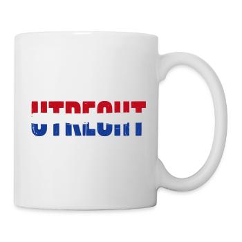 Utrecht Niederlande - Tasse - Weiß - Rechts