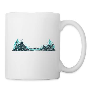 Jungle-style riverside - Mug - white - Right