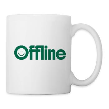 Offline-Modus - Tasse - Weiß - Rechts