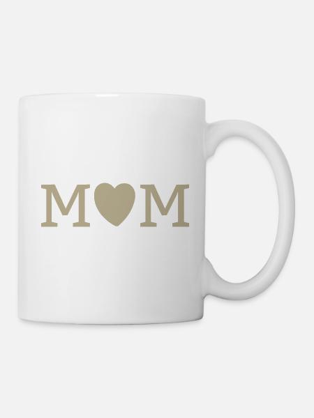 MUM – Mutterliebe - Tasse - Weiß