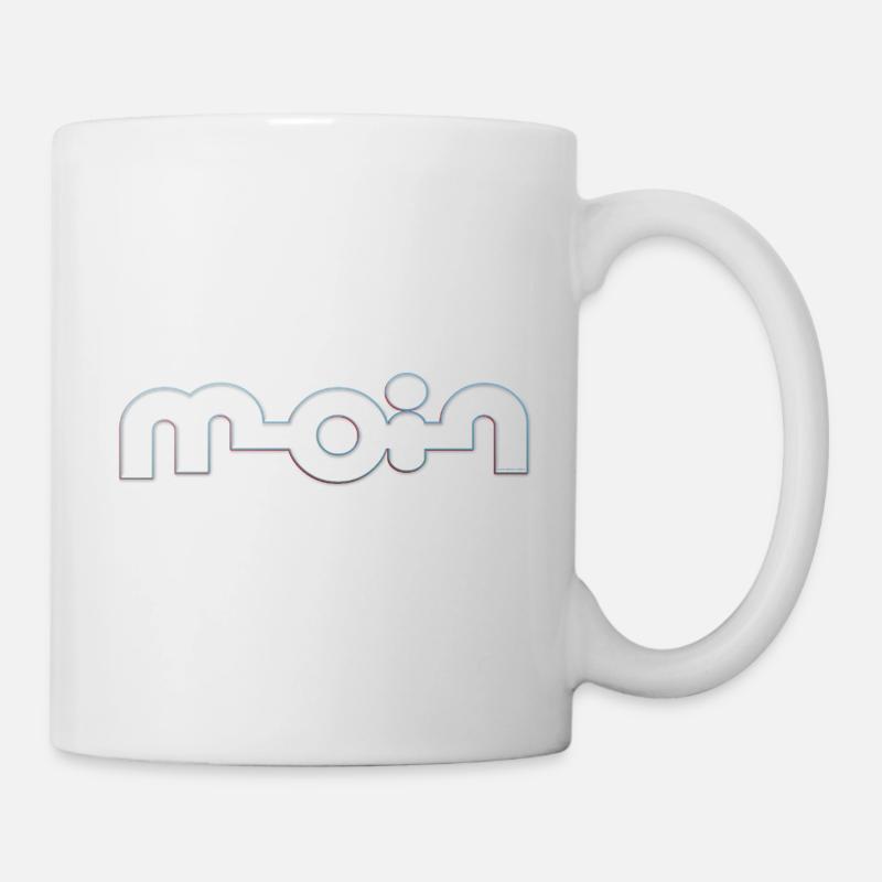 Bonjour - Mug blanc - blanc