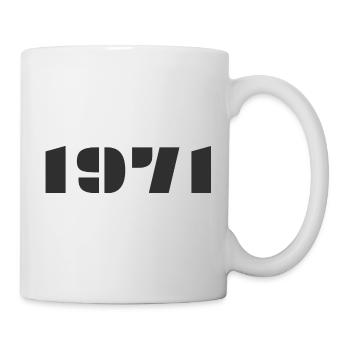 1971 - Tasse - Weiß - Rechts