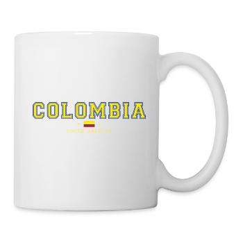 Colombia College Style Flag Look - Mug - white - Right