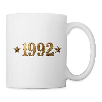 Année du design classique 1992 - Mug blanc - blanc - Droite