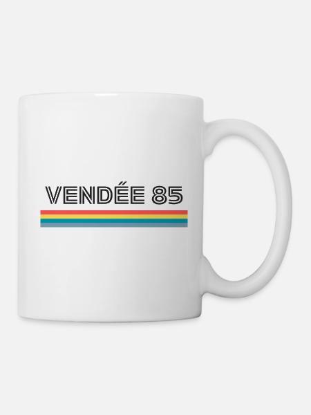 Vendée 85 T-Shirt Humour Gift - Mug - white