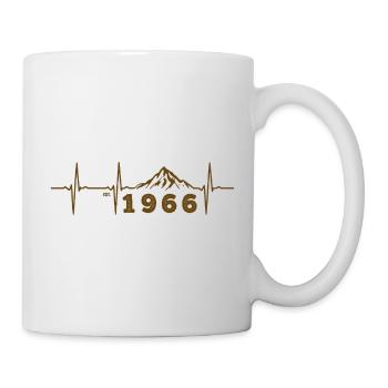 Animal Fun 60 Year Old Sixties Gift Party 1966 - Mug - white - Right