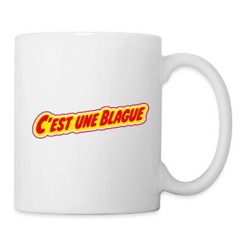 C'est une blague ? ! - Mug blanc - blanc - Droite