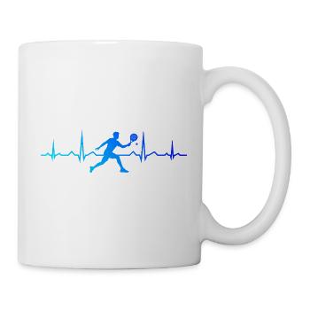 Padel Anfänger Geschenkidee für Padel Trainer Fans - Tasse - Weiß - Rechts