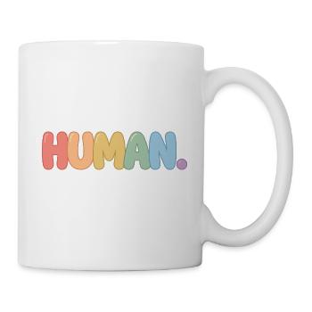 Pride Month LGBTQ - We Are All Human - Mug - white - Right