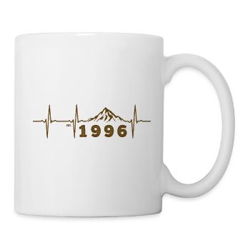 Animal Fun 30 Ans Trentaine Cadeau Fête 1996 - Mug blanc - blanc - Droite