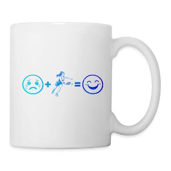 Cadeau de la scène du pickleball pour les fans de pickleball - Mug blanc - blanc - Droite