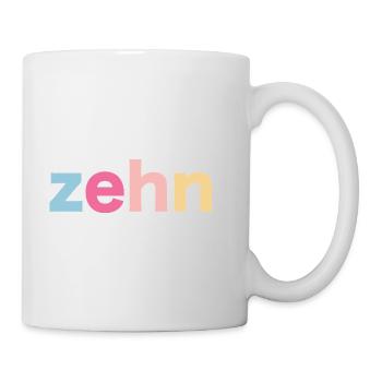 10. Geburtstag Retro Geschenk - Tasse - Weiß - Rechts