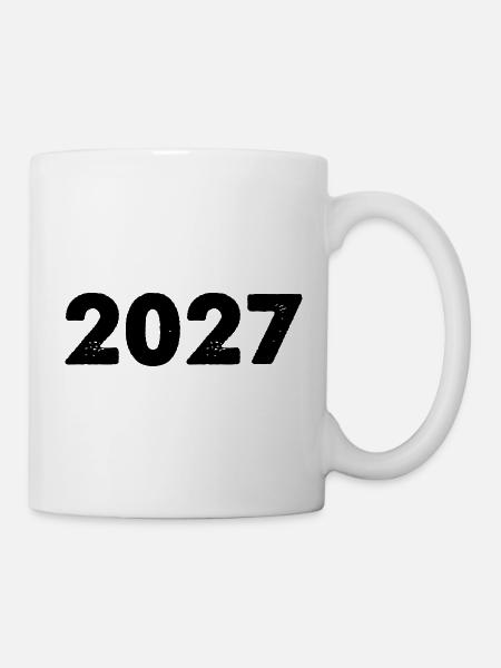 2027 - Tasse - Weiß