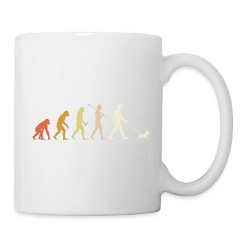 Chihuahua Evolution Funny Chihuahua Dog Gift - Mug - white - Right