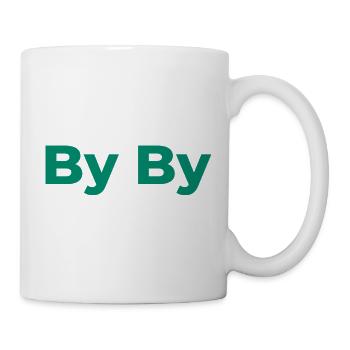 Nach Zitat-Design - Tasse - Weiß - Rechts