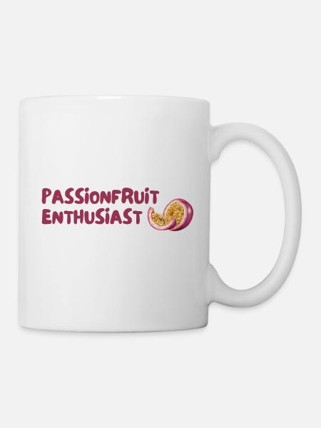 Passion Fruit Enthusiast - Mug - white
