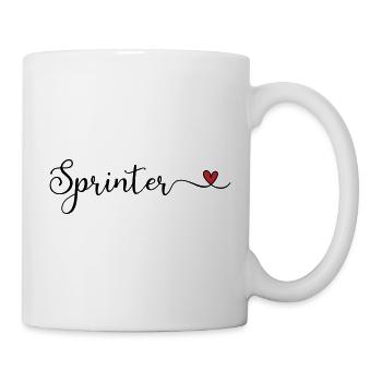 Sprinter - Tasse - Weiß - Rechts