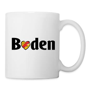 Unser Baden - Tasse - Weiß - Rechts