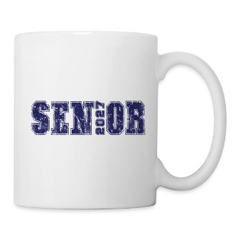 Remise des diplômes de terminale 2027 | Maillot de la promotion 2027 - Mug blanc - blanc - Droite