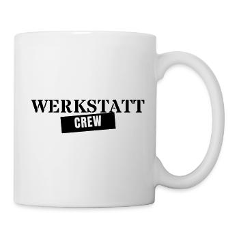Werkstatt Crew - KFZ Mechaniker Schrauber Team - Tasse - Weiß - Rechts