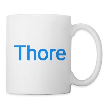 Thore - Tasse - Weiß - Rechts