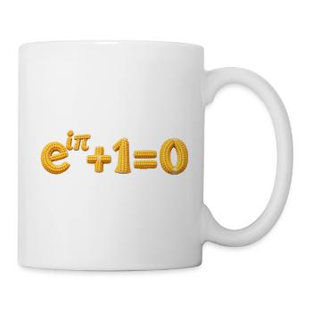 Euler-Identität, aber Mathematik - Tasse - Weiß - Rechts