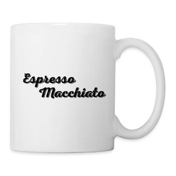 Espresso Macchiato - Tasse - Weiß - Rechts