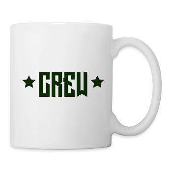 Crew Sterne - Tasse - Weiß - Rechts