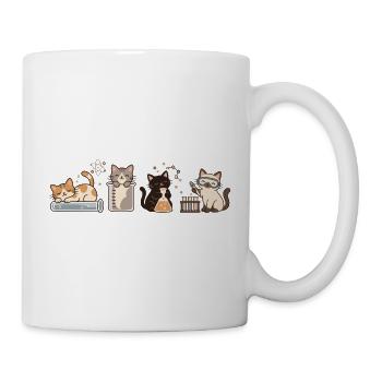 Science Cats Laboratory - Tasse - Weiß - Rechts