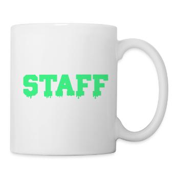 Staff - Tasse - Weiß - Rechts