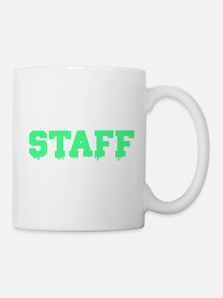 Staff - Tasse - Weiß