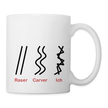 Mon propre style. - Mug blanc - blanc - Droite