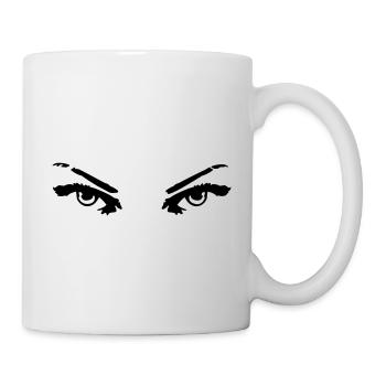 eyes 01 - Tasse - Weiß - Rechts