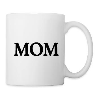 mom (1c) - Tasse - Weiß - Rechts