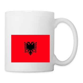 Albanien - Tasse - Weiß - Rechts